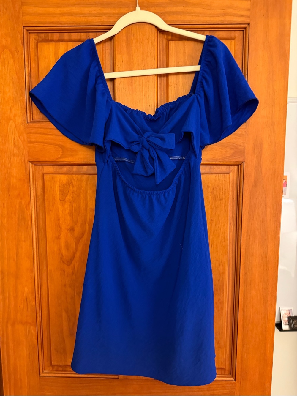 Originality blue mini dress - Picture 3 of 3